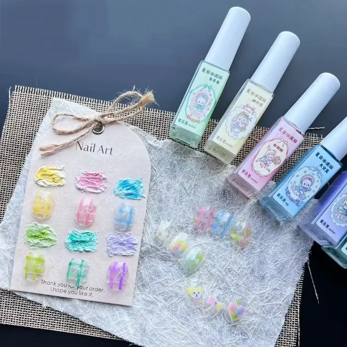 Vernis à ongles Gel liquide fleurissant