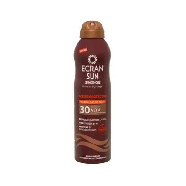 Ecran Sun Lemonoil Huile Vaporisateur Spf30 250ml