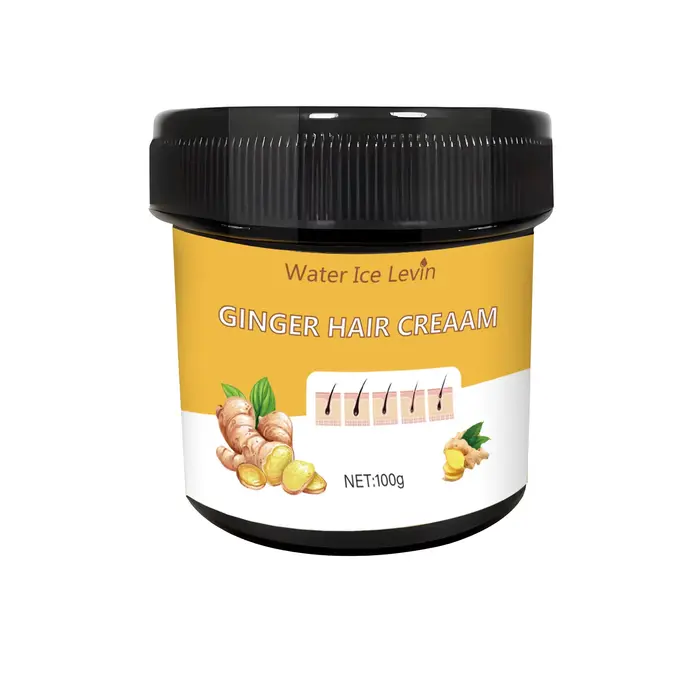 Crème capillaire parfumée au gingembre