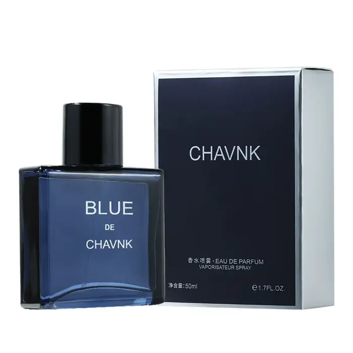 Eau De Parfum vaporisateur Spray 50ML bleu homme Prefume Note fruitée