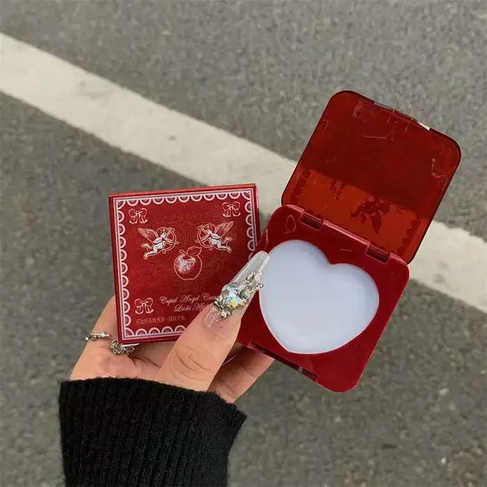 Baume Parfumé Solide Cupid Litchi Pomme Gardénia Fraise en Mini Plateau – Parfum Durable, Frais et Doux, Prêt à l'emploi