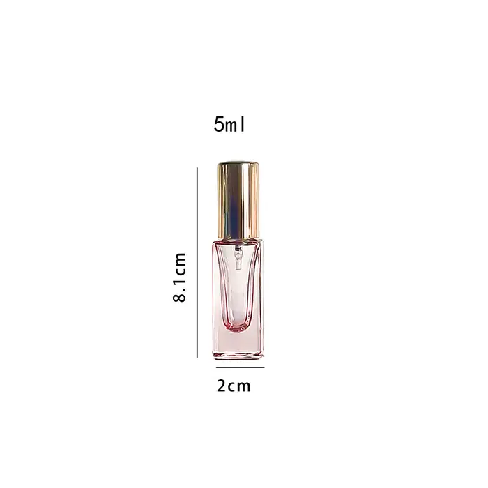 Flacon pulvérisateur de Parfum vide en verre, atomiseur de Parfum, bouteille cosmétique de voyage, flacons d'échantillon rechargeables, Mini haute qualité, 5/10/15ml