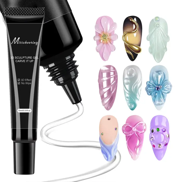 Gel 3D pour Nail Art, 15ml