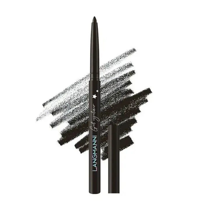 Crayon Eyeliner Gel à Application Facile Ultra-Lisse Imperméable Longue Tenue pour la Ligne des Yeux et des Cils