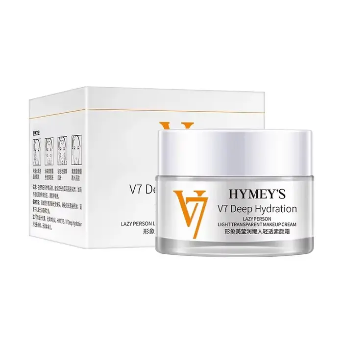 Crème Visage Pure V7 Beauté Naturelle Effet Peau Nue Hydratante Légère Respirante Correcteur Naturel