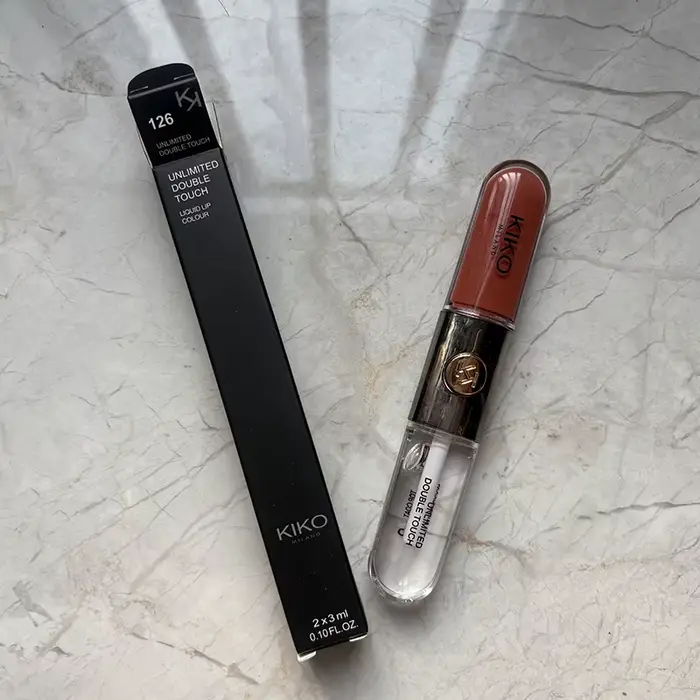 Rouge à lèvres double embout 3D effet miroir transparent, gloss à lèvres longue tenue, huile à lèvre