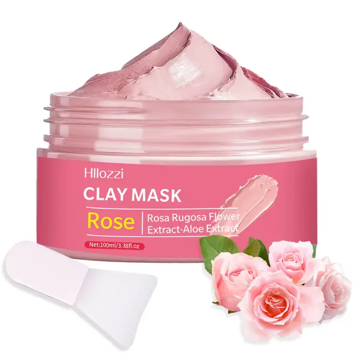 Masque de boue au curcuma - Masque de boue au thé vert - Masque de boue minérale de la mer Morte, En