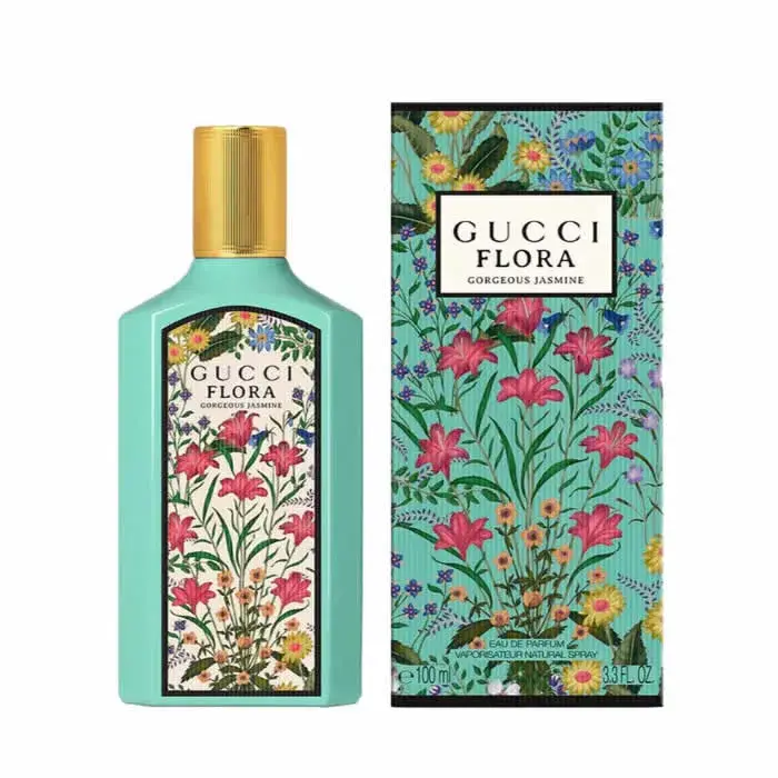 Parfum Gucci Flora Gorgeous Jasmine Jasmin Poire Gardénia Eau De Parfum Vaporisateur Femme Occasions Spéciales Élégance Naturelle