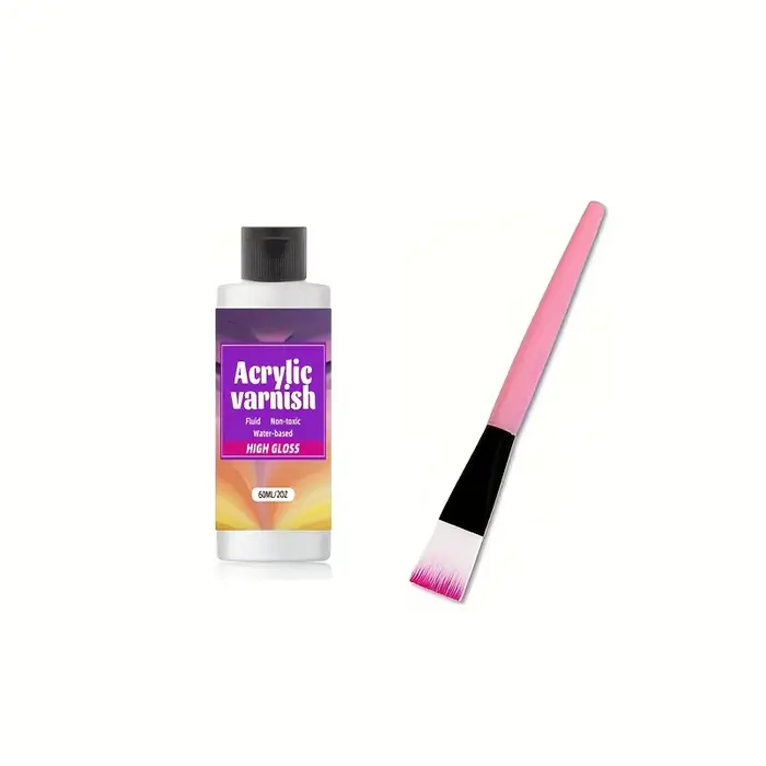 Vernis acrylique à haute brillance