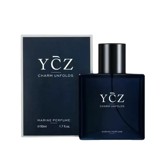 YCZ bleu hommes parfum Cologne longue durée Woody océan parfum fruité lumière parfum Romance cadeau 