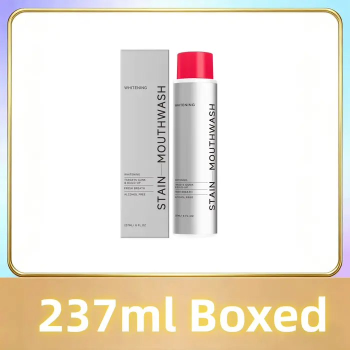 Bain de bouche blanchissant, élimine les odeurs buccales, menthol, haleine rafraîchissante, nettoyag