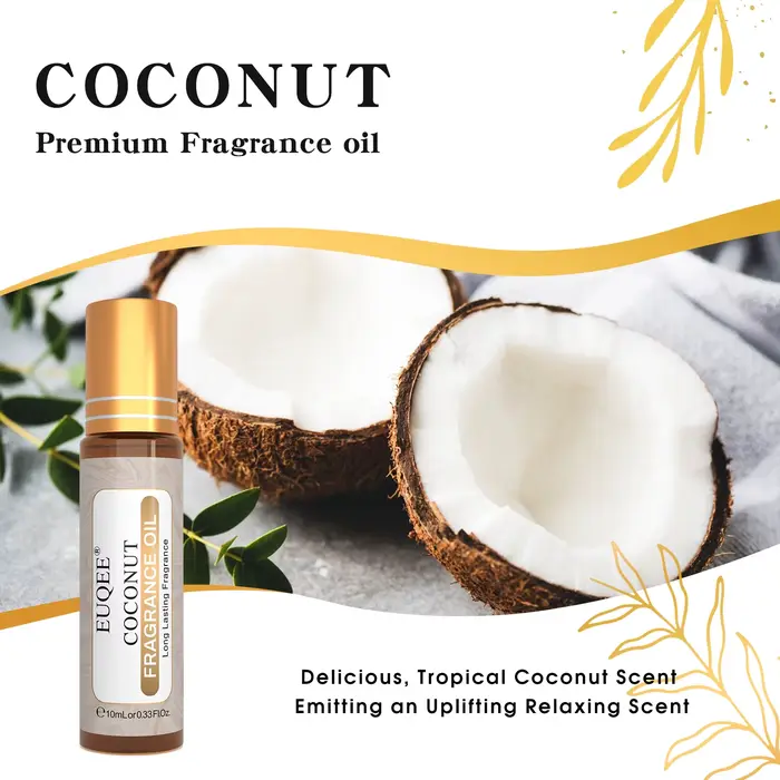 EUQEE 10ml huiles de parfum de fruits de pêche de pastèque de cerise de fraise pour le diffuseur d'aromathérapie