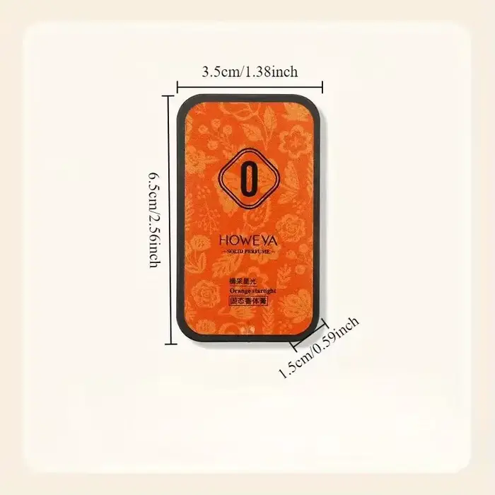 Ensemble de 4 parfums solides, senteurs florales et fruitées, parfum longue durée, parfum délicat et portable, adapté aux cadeaux ou à un usage quotidien
