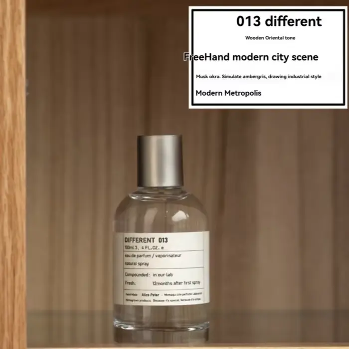 Parfum unisexe 100 ml, bois de santal, fragrance fraîche, eau de toilette, notes fruitées classiques