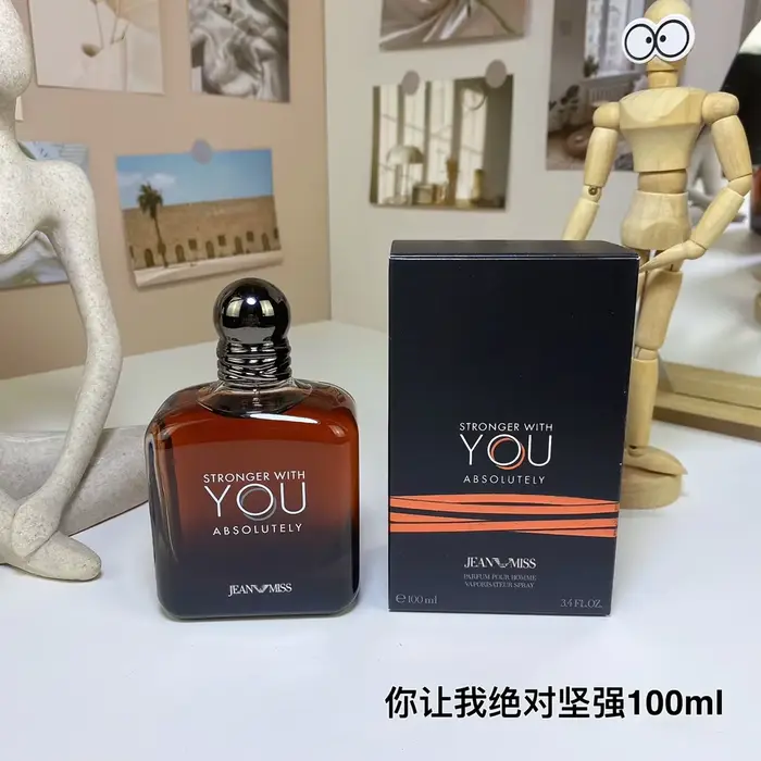Parfum pour homme Stronger With You 100 ml, fragrance chypre orientale, parfum boisé longue durée po