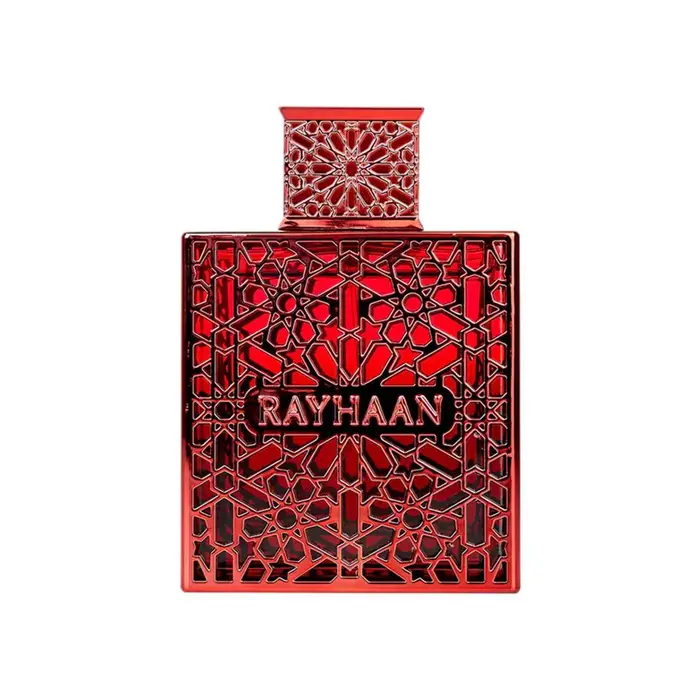 Parfum en spray 100 ml Crimson Eau De Parfum RAYHAAN, Cologne dorée du Moyen-Orient, senteur florale