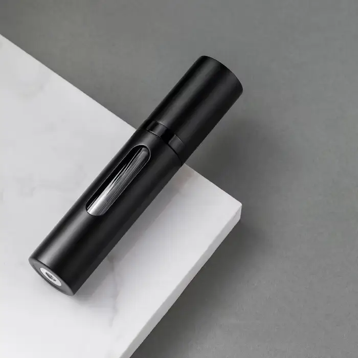 Flacon de parfum miniature rechargeable de 5 ml avec pompe à parfum, vaporisateur de voyage, contene