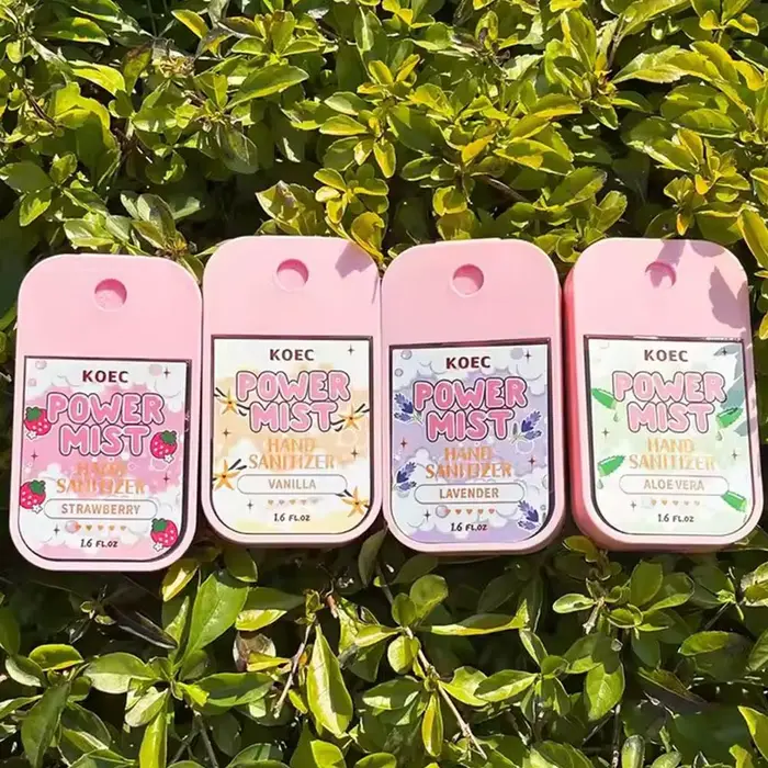 Désinfectant pour les mains parfumé à la fraise