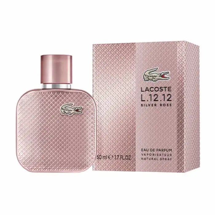 Lacoste L.12.12 Silver Rose Eau De Parfum Vaporisateur 50ml