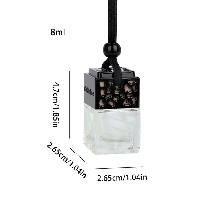 Diffuseurs de parfum pour voiture, flacons de 8 ml, décoratifs et suspendables, pour parfumer l'inté