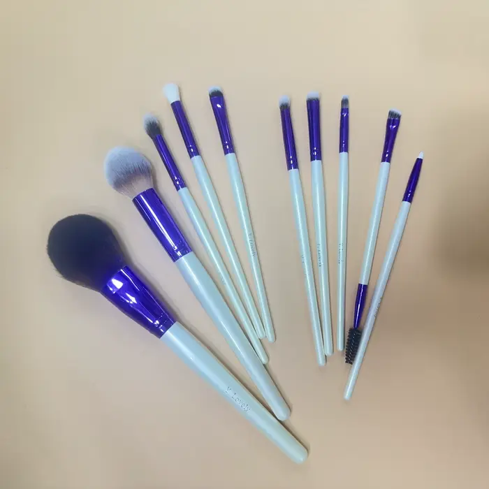YLovely Man ly-Kit de pinceaux synthétiques super doux avec manche en bois