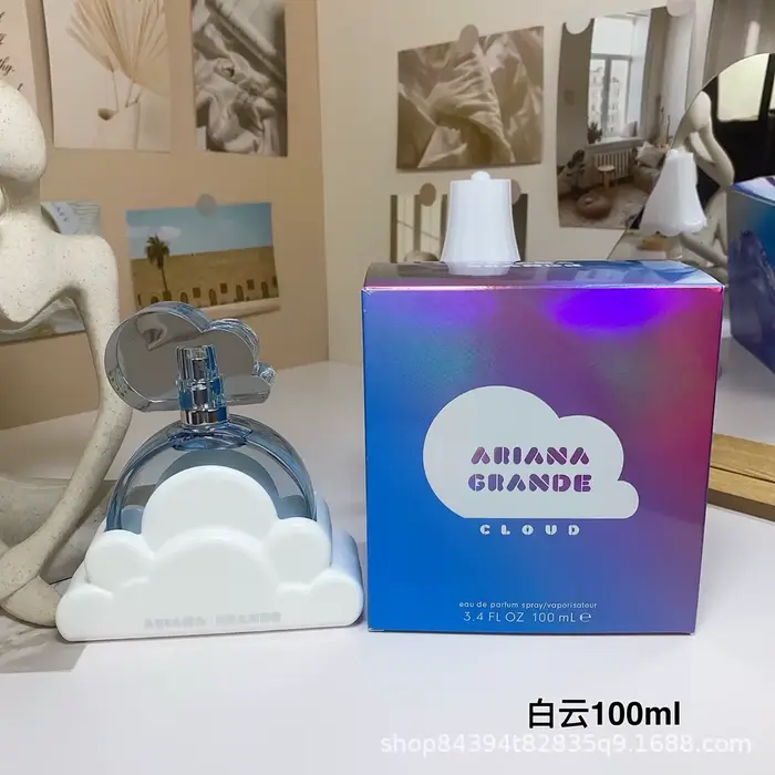 Parfum pour femme Ariana 100 ml - Eau de toilette nuage blanc de haute qualité, parfum longue durée