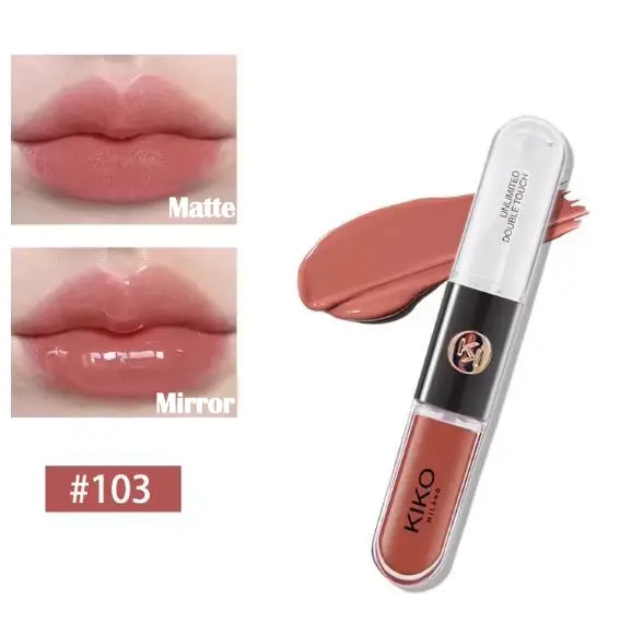 KIKO 2026 – Nouveau Gloss Repulpant Liquide 3D Transparent Effet Miroir – Rouge à Lèvres Nourrissant Brillant