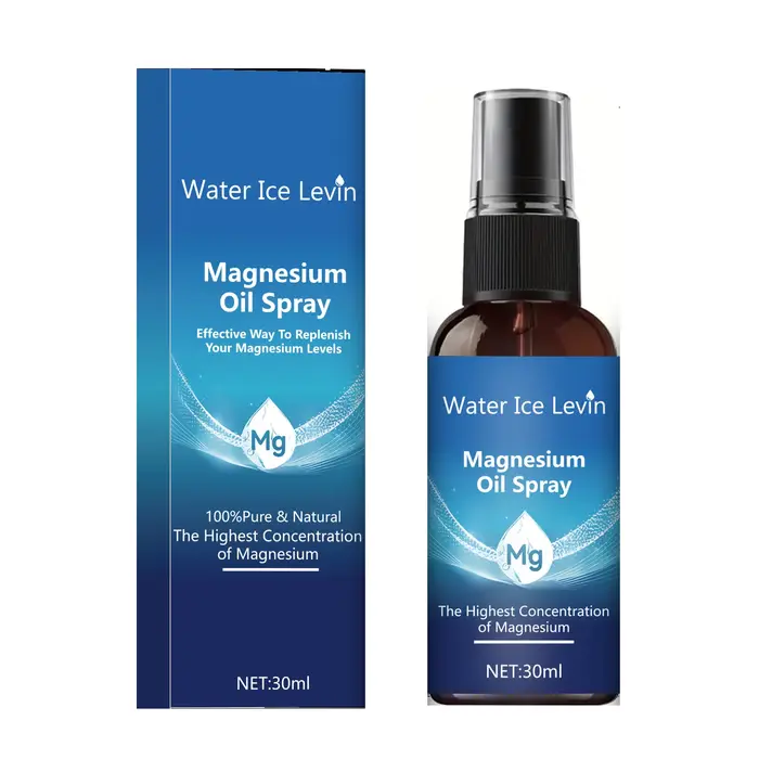 Huile de magnésium en spray pour le soin de la peau du visage et du corps, huile essentielle hydrata