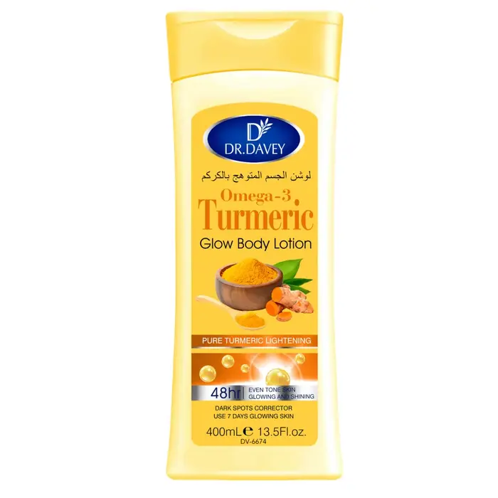 Lotion corporelle au curcuma 400 ml, grande capacité, hydratante quatre saisons, rafraîchissante, non grasse, parfumée