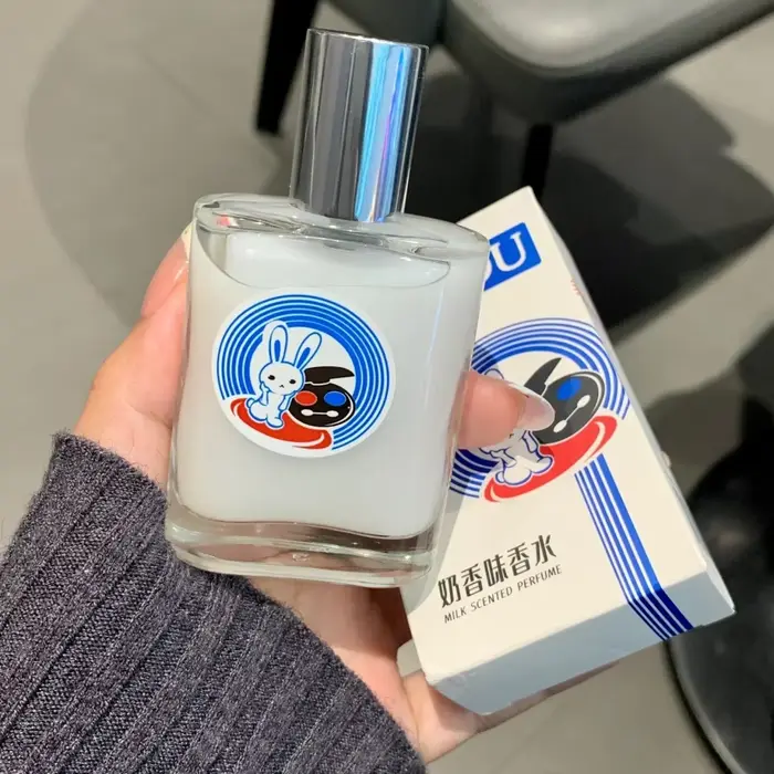 Parfum de bonbons au lait de lapin blanc