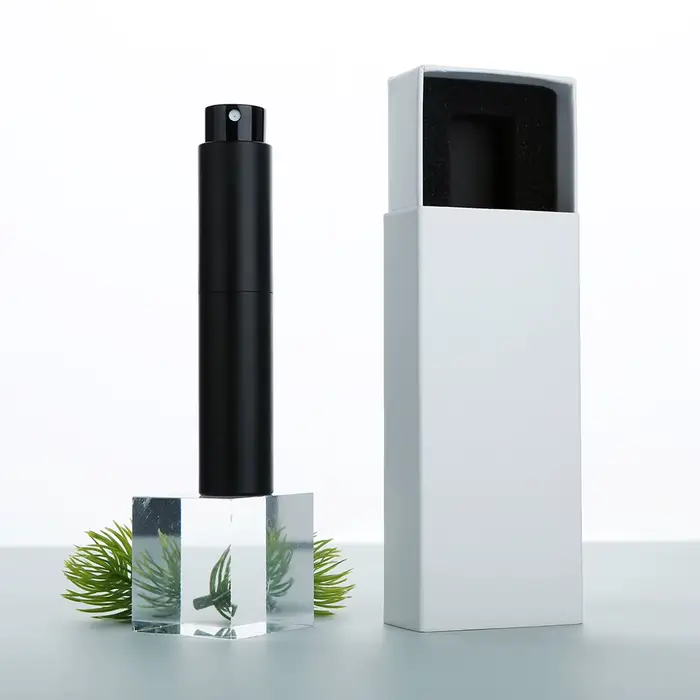 10/15/20 pièces Flacons de parfum de 10 ml avec boîte, vaporisateurs rotatifs à brume fine, flacons 