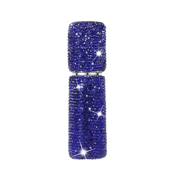 Bouteille de pulvérisation de parfum en cristal de 10ml, bouteilles rechargeables de voyage, Mini co
