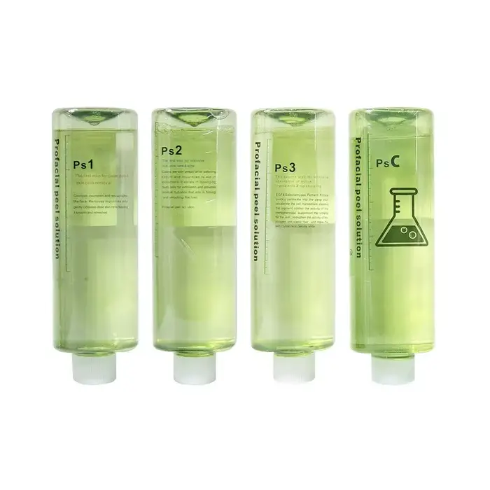 4 en 1 Aqua Peeling Solution Hydrafaciale Sérums pour le nettoyage du visage Hydra Dermabrasion Solu