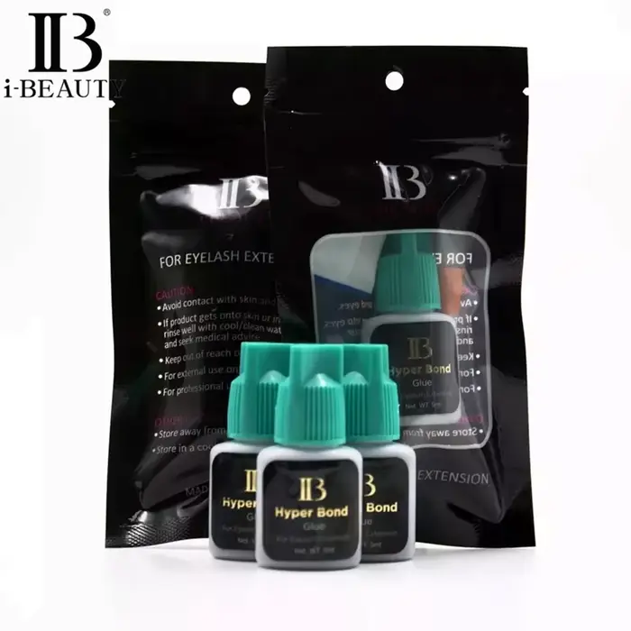 Colle coréenne IB Hyper Bond pour Extensions de cils, 3/5/10 bouteilles, individuelle, 5ml, séchage 