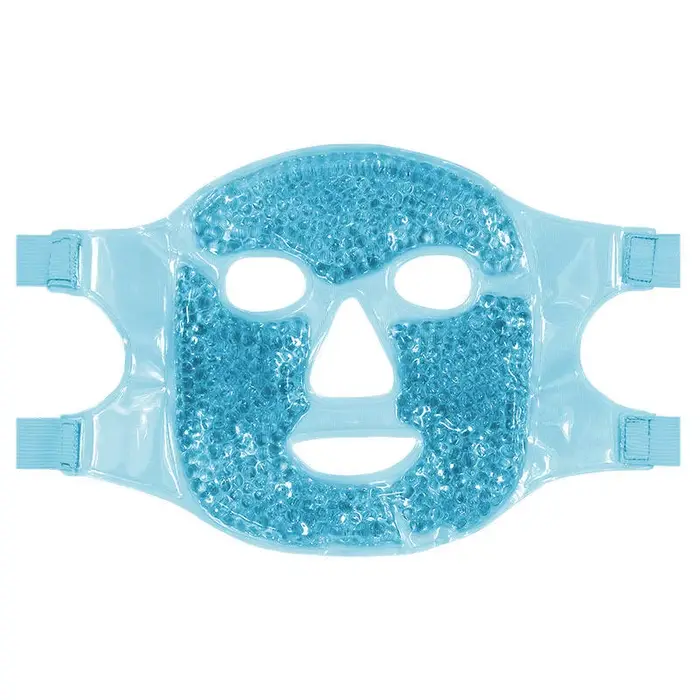 Masques faciaux froids pour les yeux, compresse chaude et froide pour les cernes, poches rafraîchiss