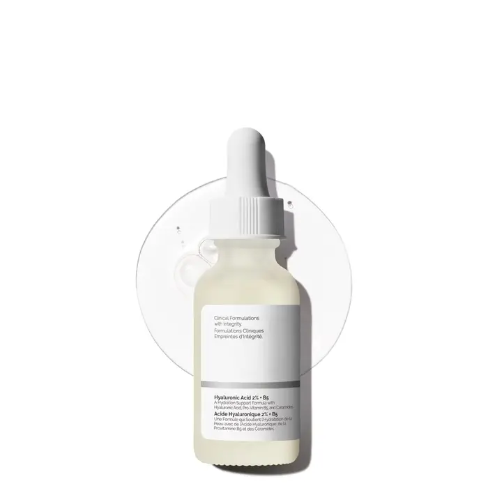 Sérum visage hydratant 30ml Acide Hyaluronique 2% + B5 & Niacinamide 10% + Zinc 1% pour une peau lisse