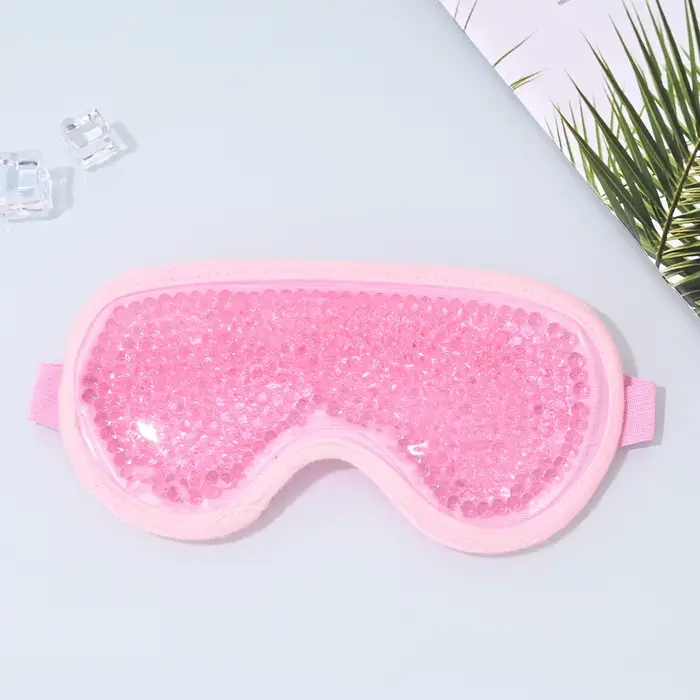 Masque oculaire rafraîchissant pour le visage, compresse froide pour réduire les poches, les cernes,