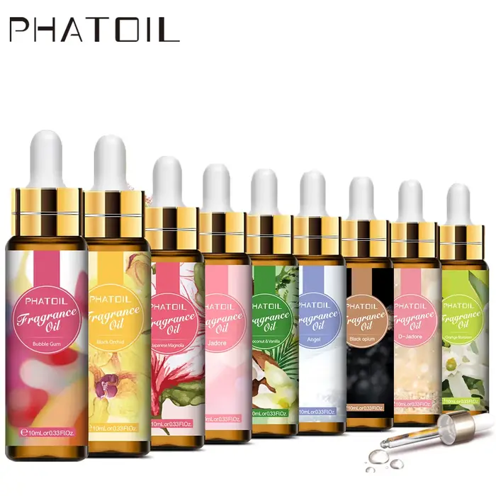 PHATOIL – diffuseur d'huile essentielle de parfum de café, noix de coco et de vanille, 10ML, avec co