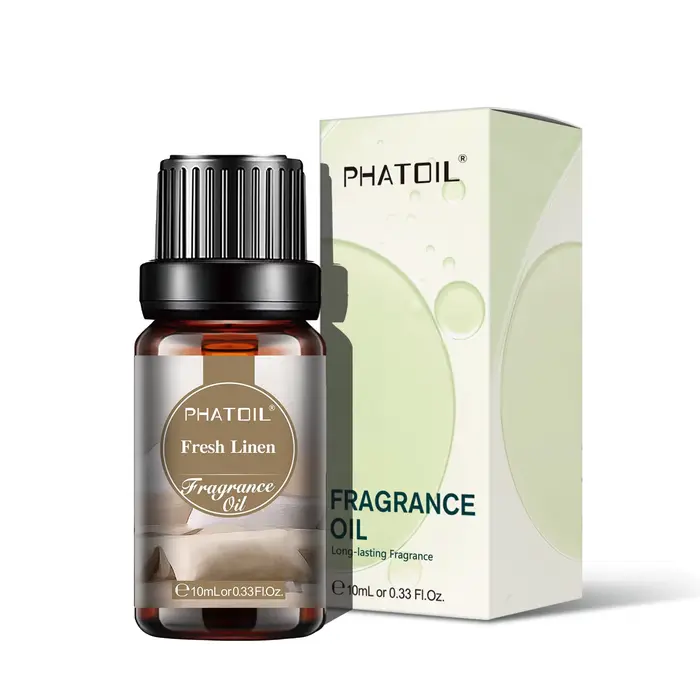PHATOIL Huile parfumée 10 ml pour la fabrication de parfums, de bougies et de diffuseurs - Musc blan