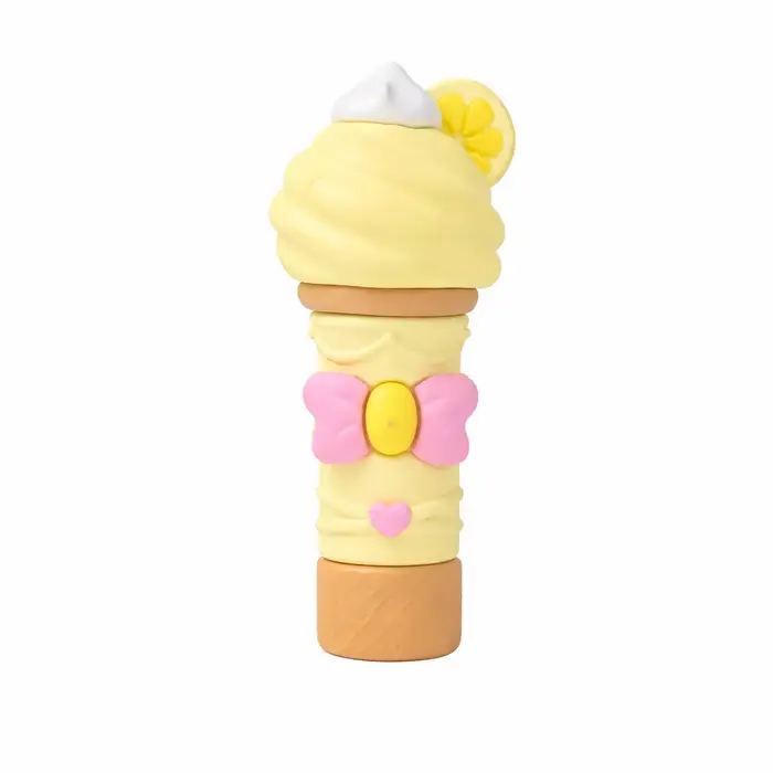 Flacon vaporisateur de parfum en forme de macaron, couleur crème glacée, 5 ml, portable, rechargeabl
