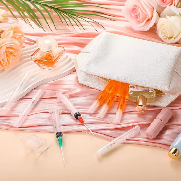 Kit de remplissage de parfum 5 ml, outil de pompage, kit de décanter de parfum, ensemble de 64 pièces pour la fabrication de parfums DIY