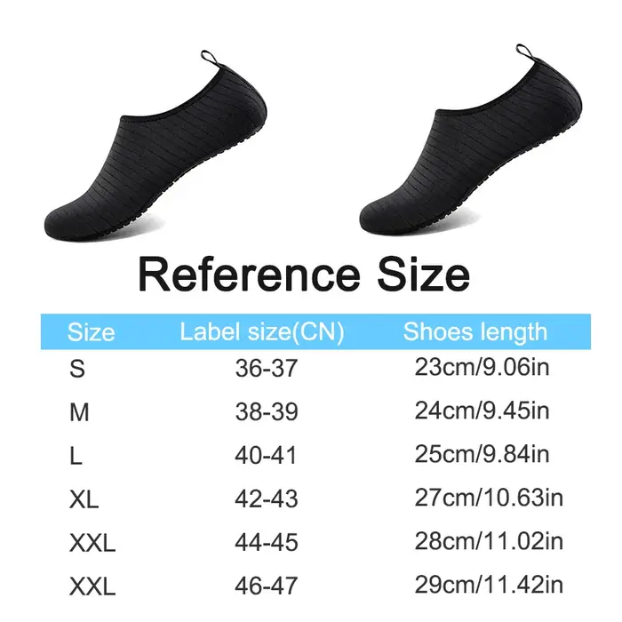 Nouvelles chaussures aquatiques de plage 2024 unisexes, séchage rapide, respirantes, antidérapantes, pour la natation, décontractées, sportives, pour l'été