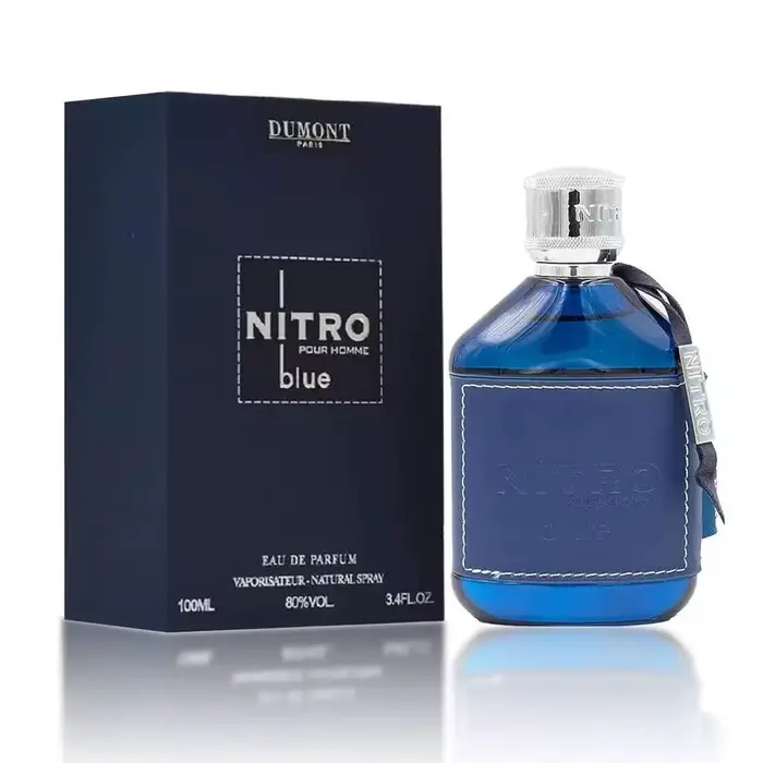 Dumont Nitro Eau de Parfum pour Homme, Parfum Oriental Arabe aux Notes Fraîches de Fruits, Boisées e
