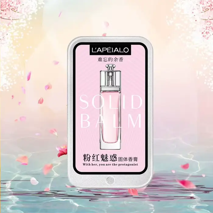 Baume solide parfumé aux phéromones pour femme, parfum léger longue durée, baume parfumé solide port