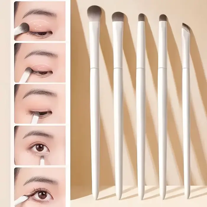 Ensemble de pinceaux de maquillage pour les yeux 5 pièces