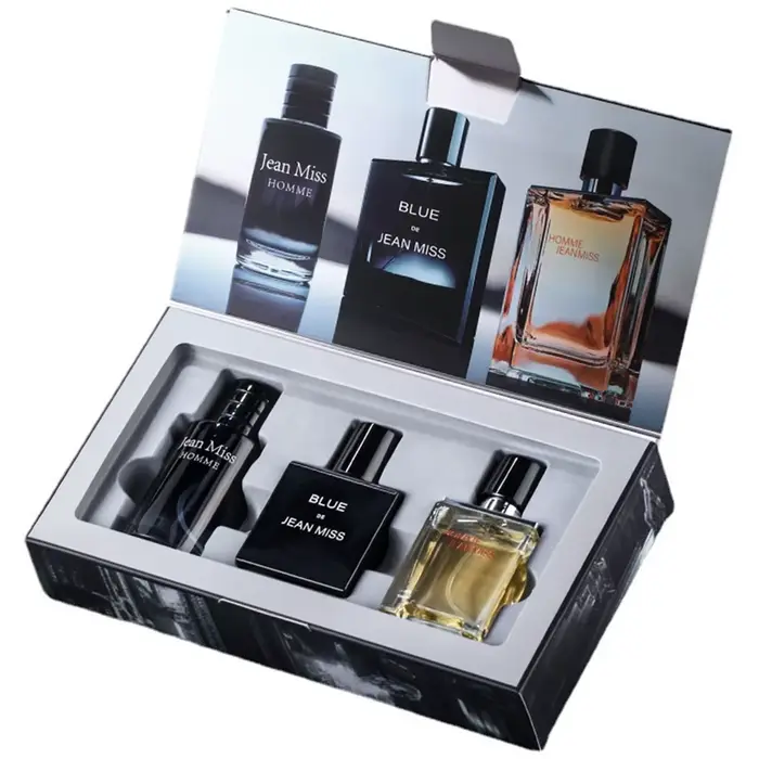 ​ Haute qualité 90ml hommes Parfum Hombre coffret cadeau 3 pièces ensemble Colognes