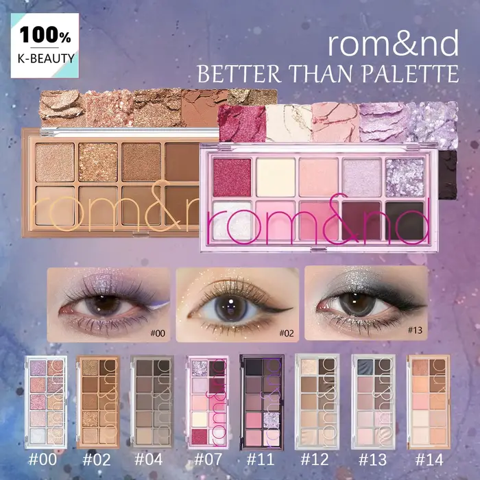 Rom&nd BETTER THAN PALETTE