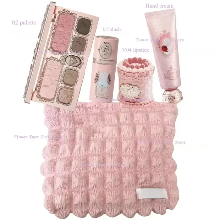 Kit de maquillage complet de la collection Flower Know Strawberry Cupid
