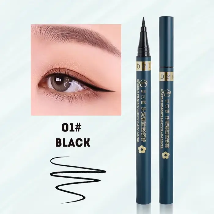 Eyeliner liquide mat, 5 couleurs, imperméable, durable, bleu, blanc, résistant à la sueur, séchage r