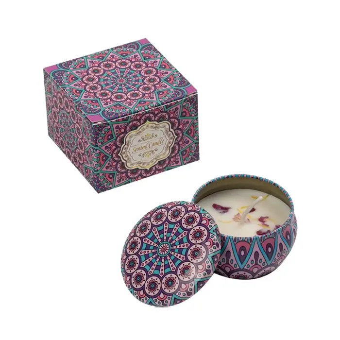 Bougie parfumée pour la maison, cire de soja, aromathérapie à la lavande, rose, jasmin, etc. Cadeaux